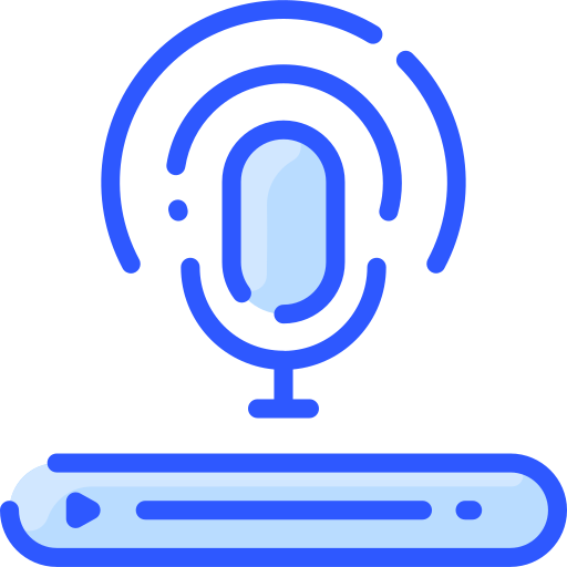 podcast Vitaliy Gorbachev Blue icon