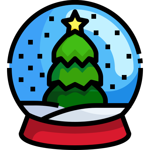 palla di neve Justicon Lineal Color icona