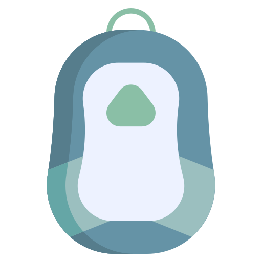 Backpack Generic Flat icon