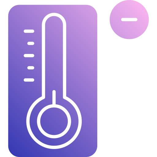 temperatura baixa Generic Flat Gradient Ícone