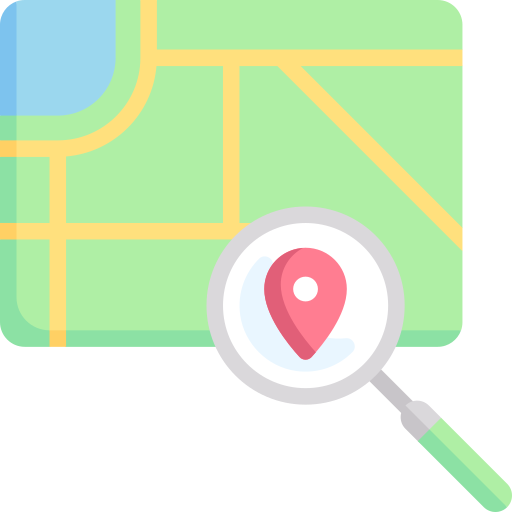 Search location Special Flat icon