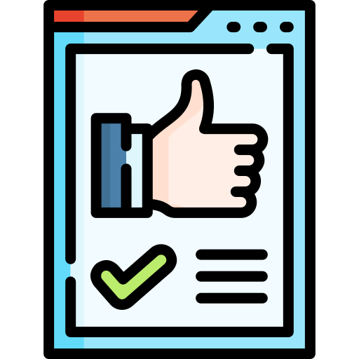 Thumbs up Special Lineal color icon