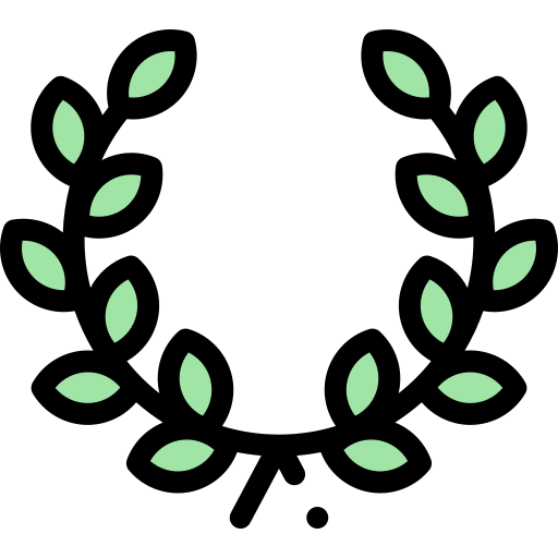 月桂樹 Detailed Rounded Lineal color icon