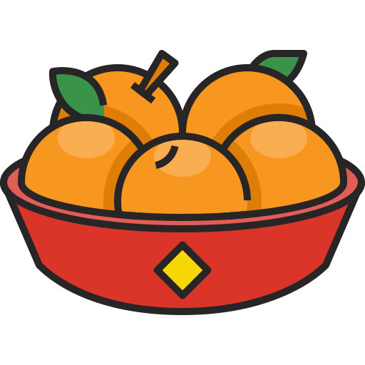 Tangerine Generic Outline Color icon