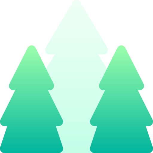 森 Basic Gradient Gradient icon
