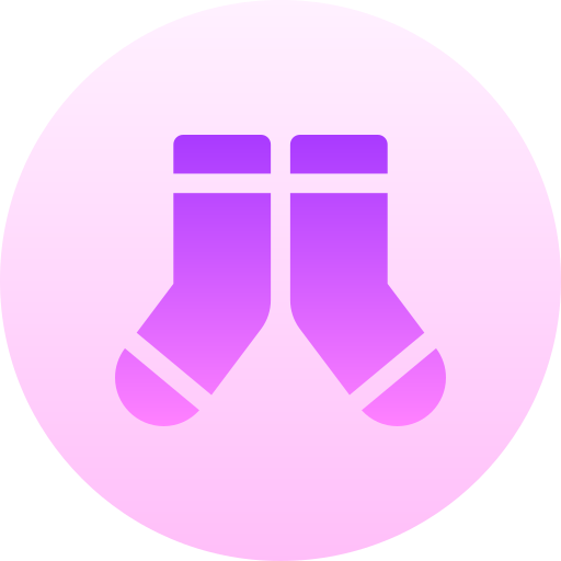 Socks Basic Gradient Circular icon