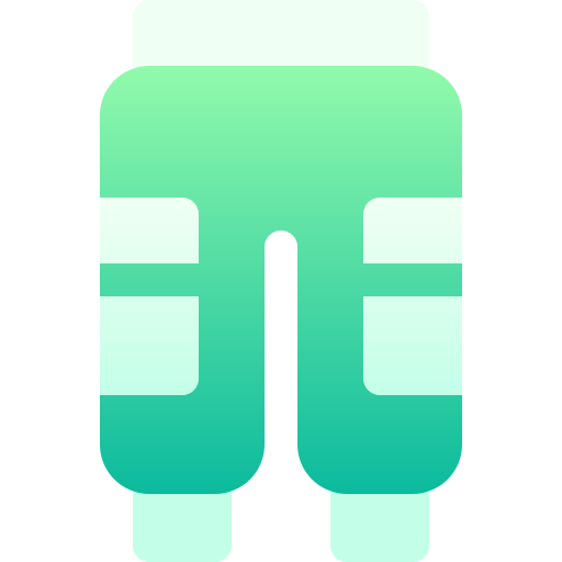 바지 Basic Gradient Gradient icon