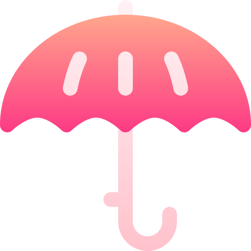 parasol Basic Gradient Gradient ikona