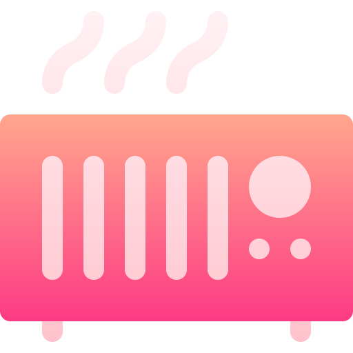 ヒータ Basic Gradient Gradient icon