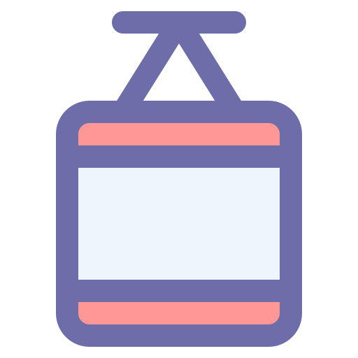 sac de boxe Generic Outline Color Icône