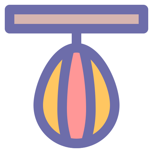 saco de boxeo Generic Outline Color icono