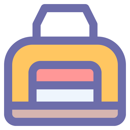sporttasche Generic Outline Color icon
