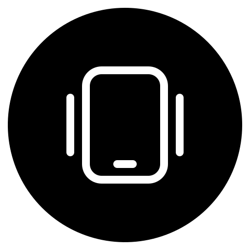 wibracja Generic Glyph ikona