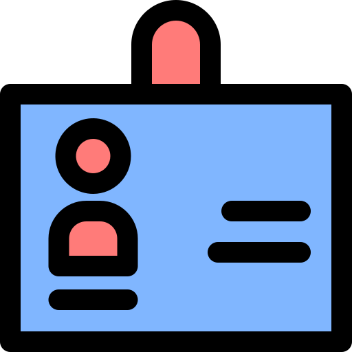 ausweis Generic Outline Color icon