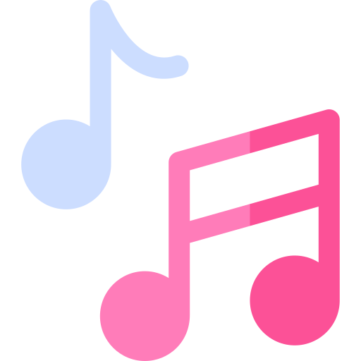 musica Basic Rounded Flat icona