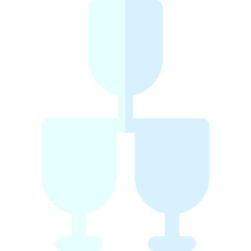 vaso Basic Rounded Flat icono
