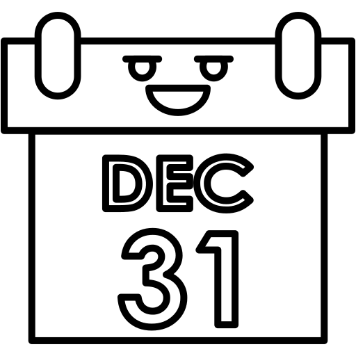 New year Generic Detailed Outline icon