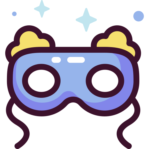 Eye mask Special Candy Lineal color icon