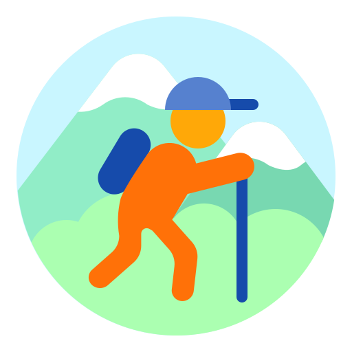 Hiker Generic Flat icon