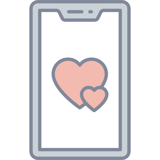 dating app Generic Outline Color icon