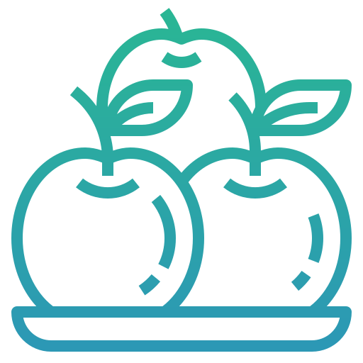 jabłka Generic Gradient ikona