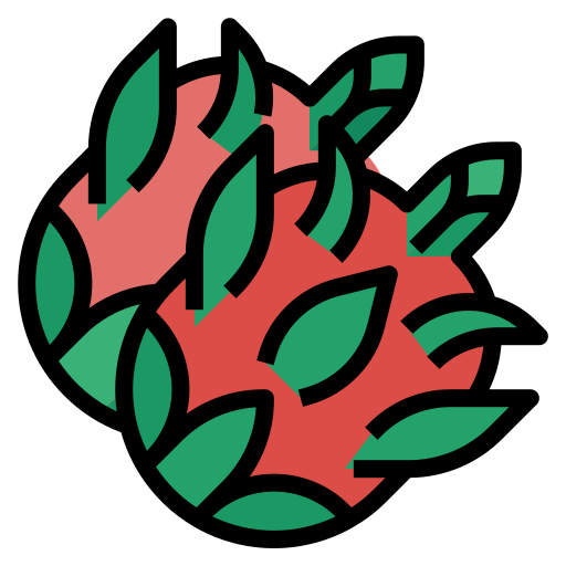 drachenfrucht Generic Outline Color icon