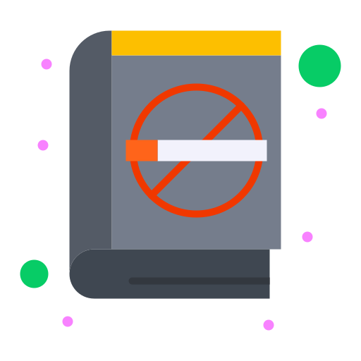 stoppen met roken Flatart Icons Flat icoon