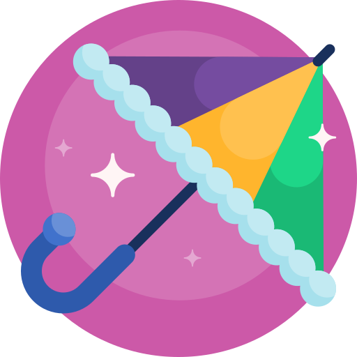 傘 Detailed Flat Circular Flat icon