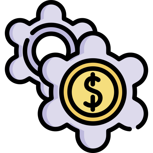 administración del dinero Special Lineal color icono