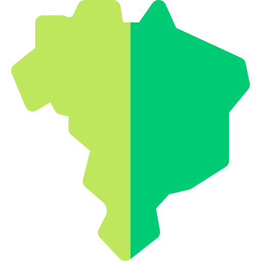 ブラジル Basic Rounded Flat icon