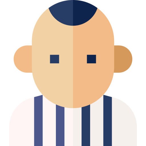 Referee Basic Straight Flat icon