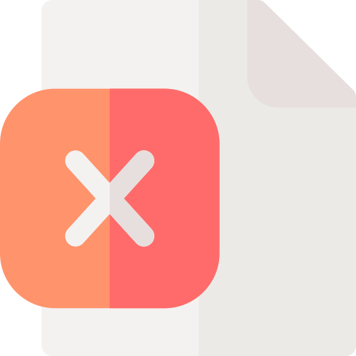 Cancel Basic Rounded Flat icon