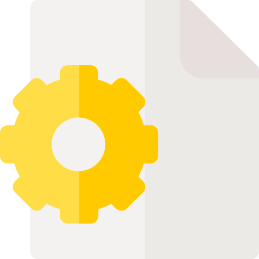 configuración Basic Rounded Flat icono