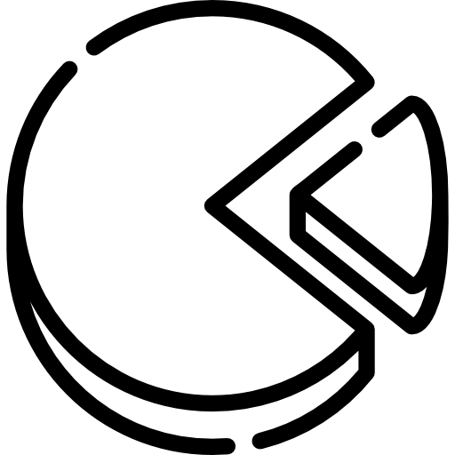 파이 차트 Special Lineal icon