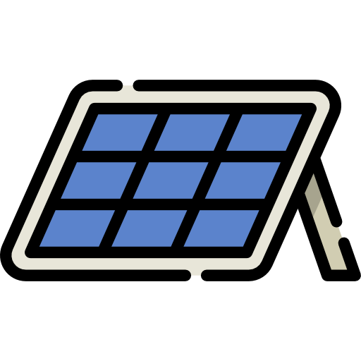 Солнечная панель Special Lineal color иконка