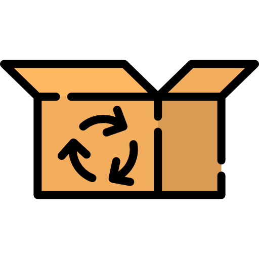 Коробка для переработки Special Lineal color иконка