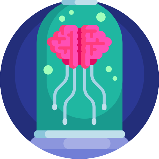 Brain Detailed Flat Circular Flat icon