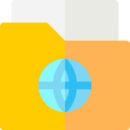 Folder Basic Rounded Flat icon