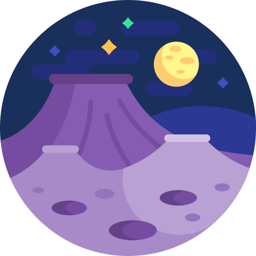 행성 Detailed Flat Circular Flat icon