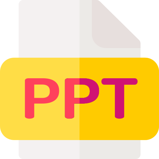 ppt Basic Rounded Flat icono