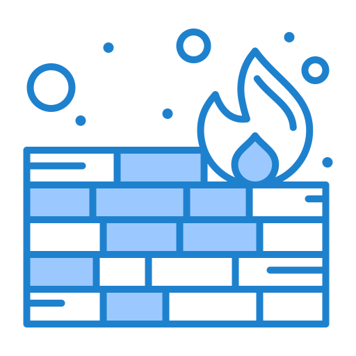 firewall Generic Blue icoon