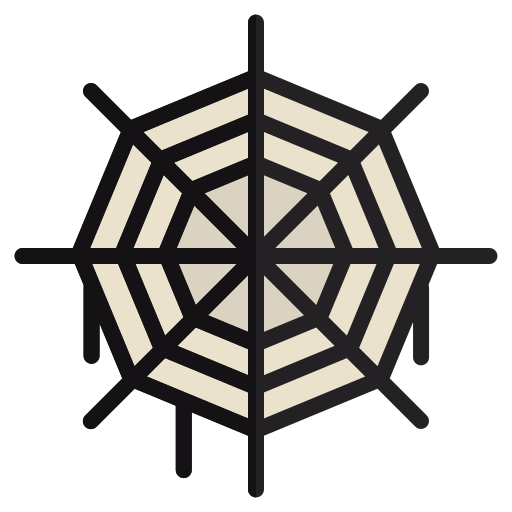 Spiderweb Generic Flat icon