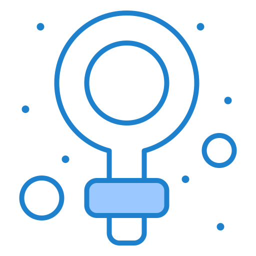 성별 Generic Blue icon