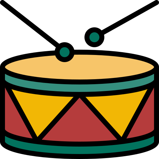 Drum Generic Outline Color icon