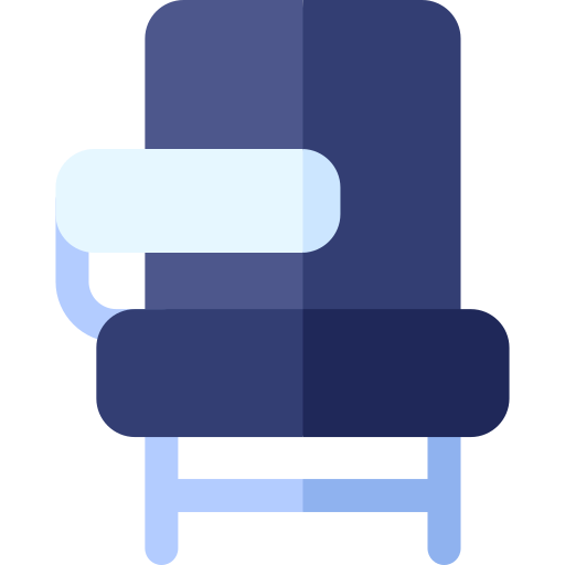 krzesło biurowe Basic Rounded Flat ikona