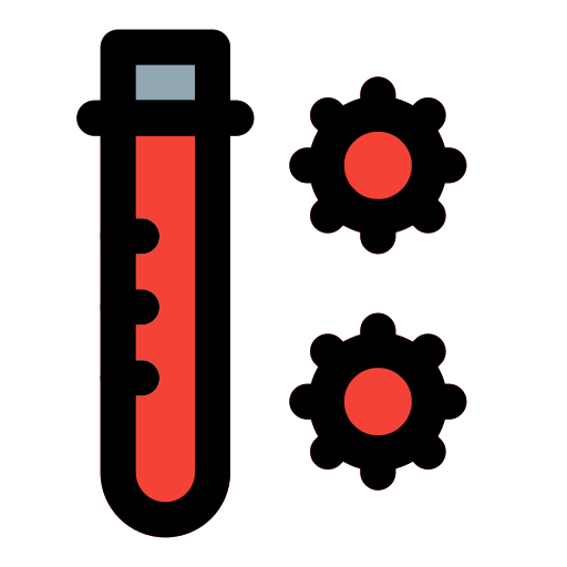 코로나 바이러스 Pixel Perfect Lineal Color icon