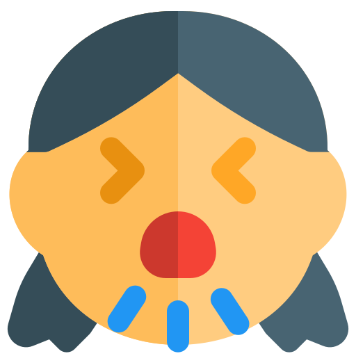 소녀 Pixel Perfect Flat icon