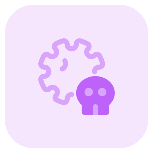 muerte Pixel Perfect Tritone icono