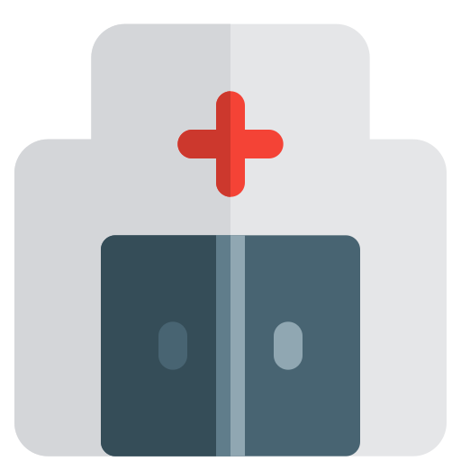 krankenhaus Pixel Perfect Flat icon