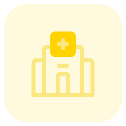 hospital Pixel Perfect Tritone icono